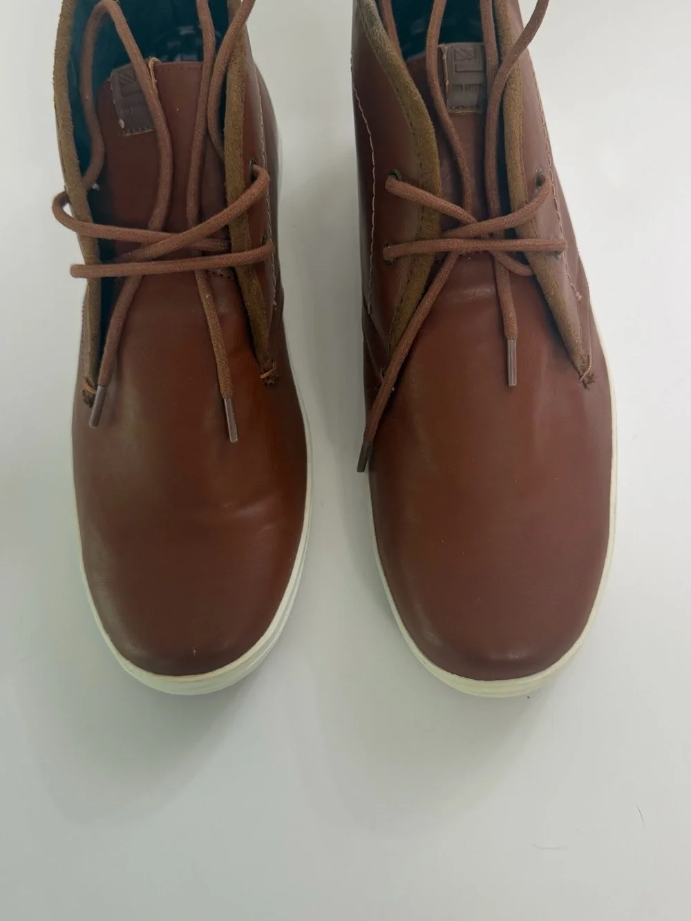 Ben Sherman Brown Chukka Boots Men’s Size 11.5 Casual Lace-Up Sneakers